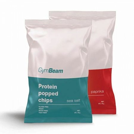 Gymbeam proteinové chipsy morska sol 40 g