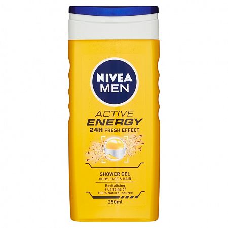 Nivea Men Active Energy sprchový gél 250 ml