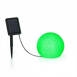 Blumfeldt Shinestone Solar 20, guľová lampa, solárny panel, Ø 20 cm, RGB-LED, IP68, akumulátor