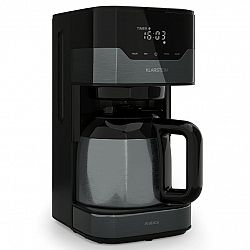 Klarstein Arabica 1.2, kávovar, 1,2 l, EasyTouch Control, strieborný/čierny