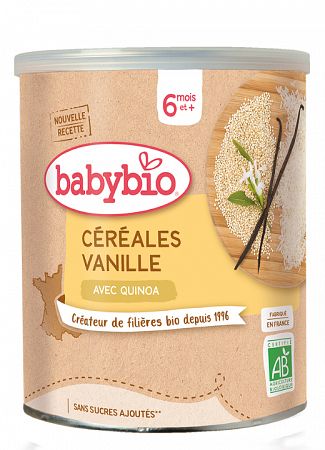 Babybio nemliečna rýžovoquinoová kaša s vanilkou 220 g